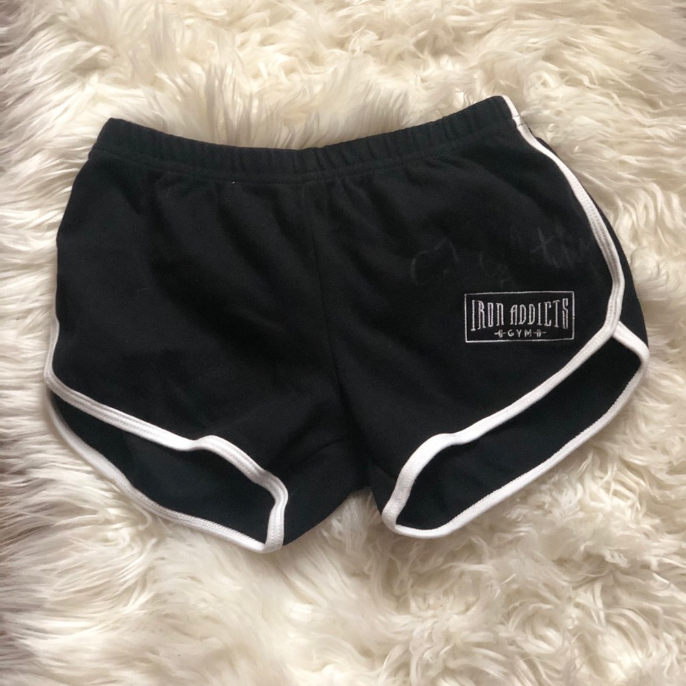 LIMITED ADDITION SIGNED BY C.T fletcher gym shorts